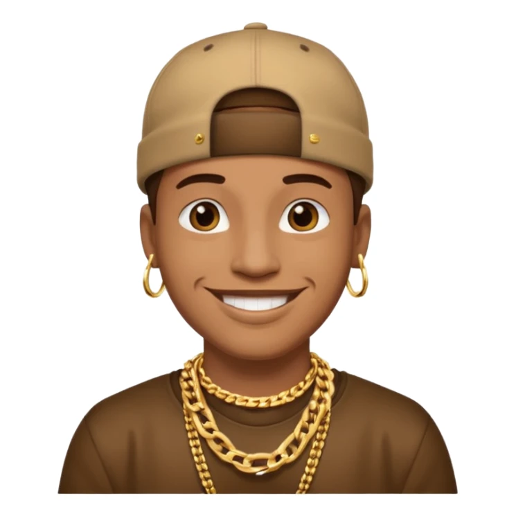 I'm just want a memoji like rapper  sticker