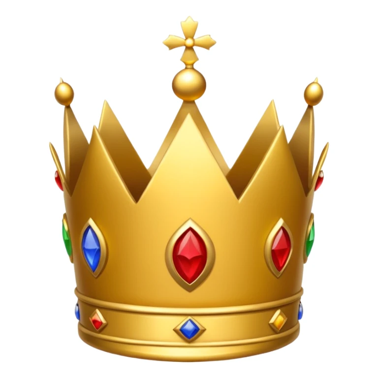 Una corona y que abajo diga royal sticker