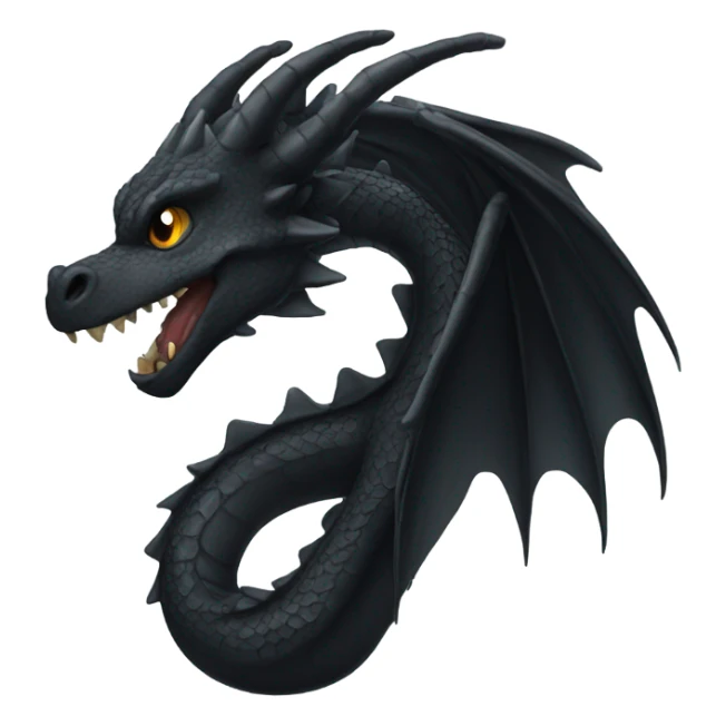 Black Dragon sticker