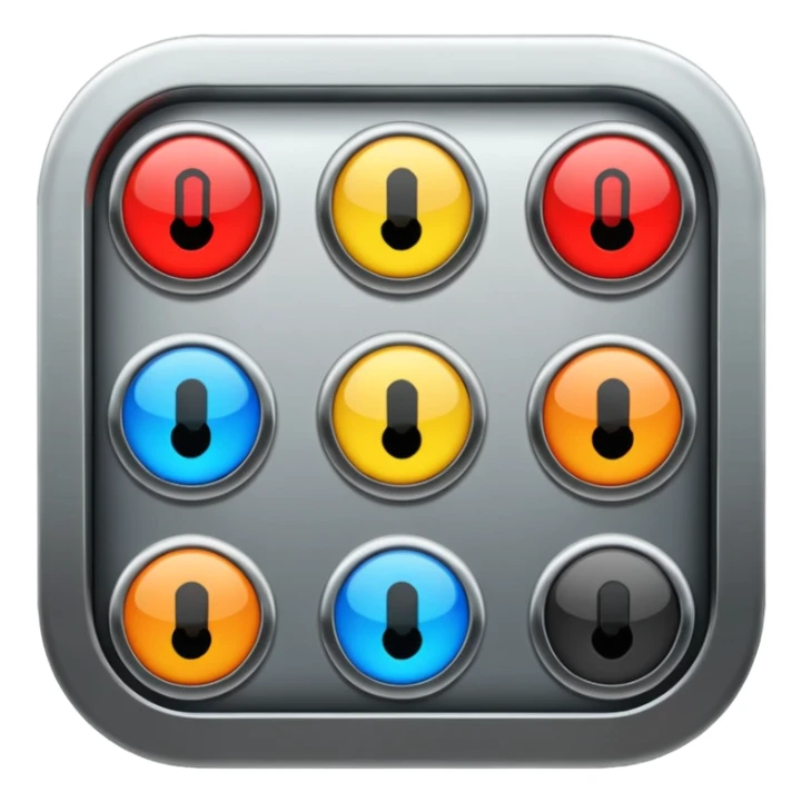 elevator buttons sticker