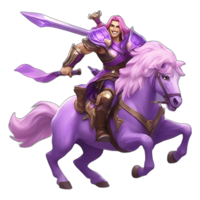 Taric riding anivias back league of legends sticker