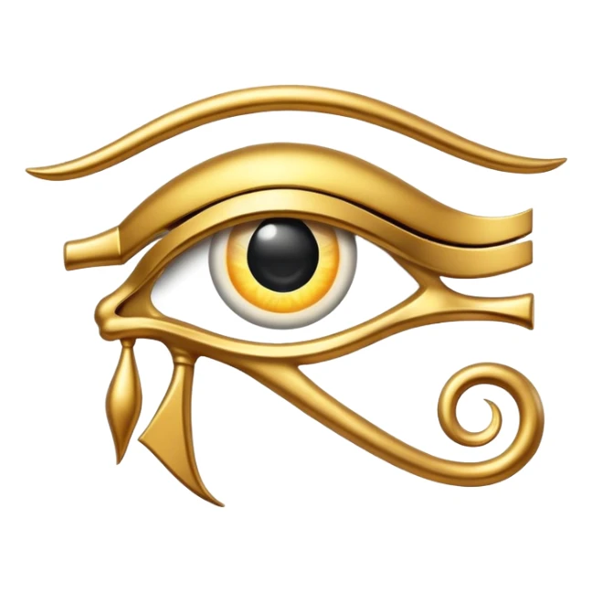 Eye of ra in heaven sticker