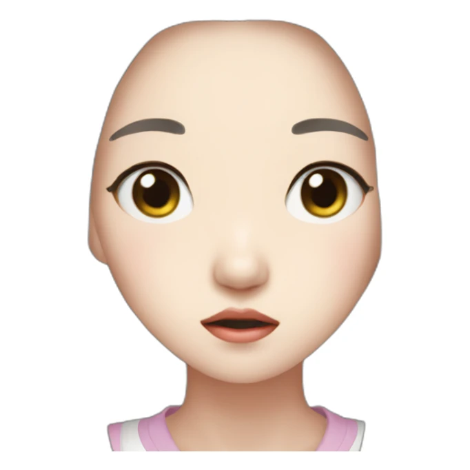 crying-korean-woman-wonyoung-kpop sticker