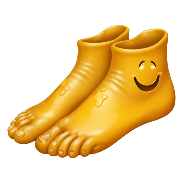 Smelly feet sticker