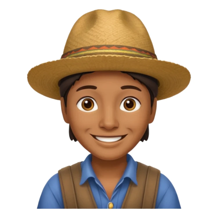 Ladrón  Ratero - Boliviano Campesino sticker