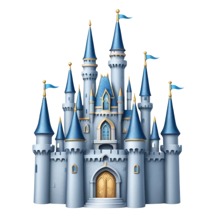 disney castle sticker