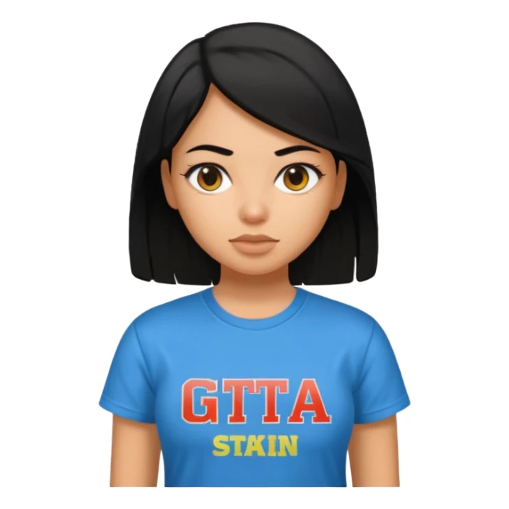 GTA GIRL 3d sticker