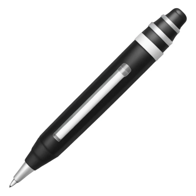 Fat pen with medical tape around it sticker