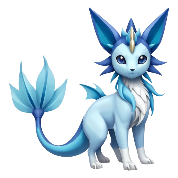 Cobalion-Suicune-Vaporeon-fakemon (full body) sticker