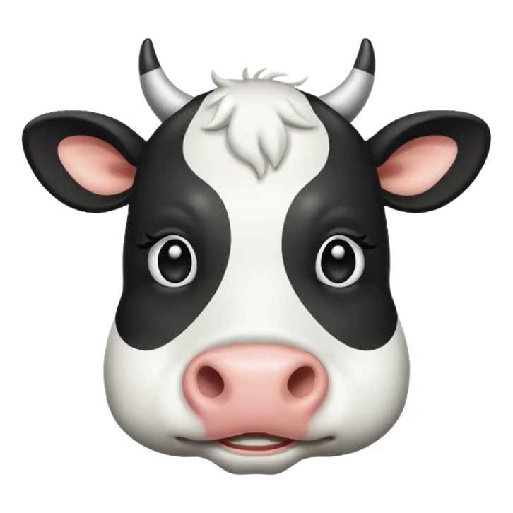 Cow emoji sticker