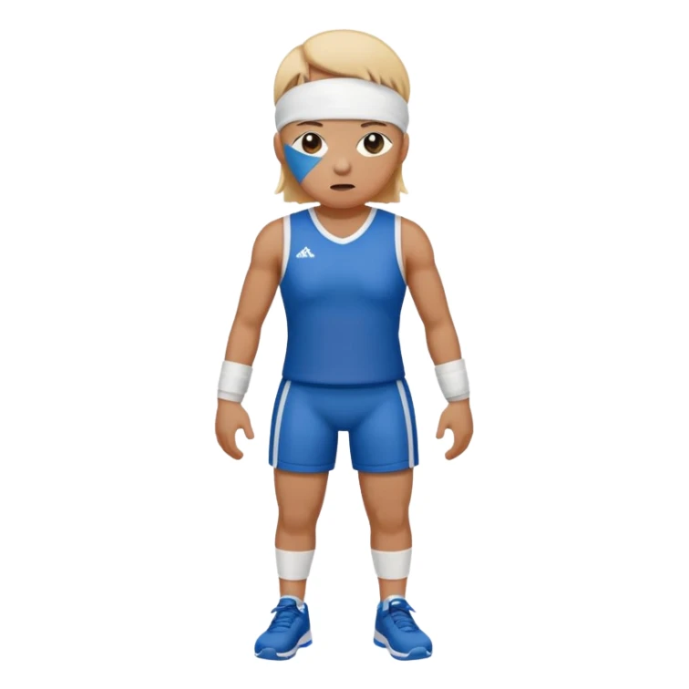 sport test (injury test) sticker