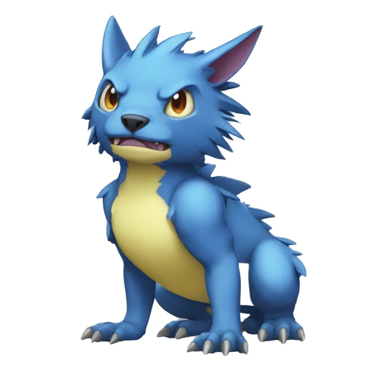 Digimon-Pokémon-animal full body sticker