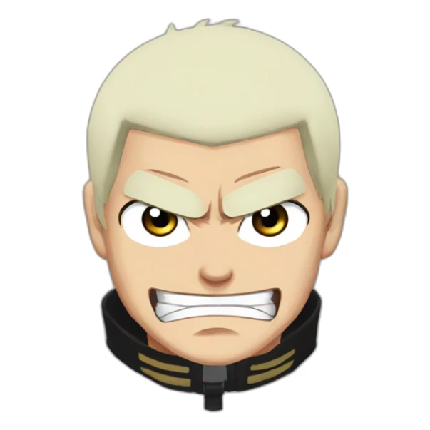 Itadori from jujutsu kaisen  angry sticker