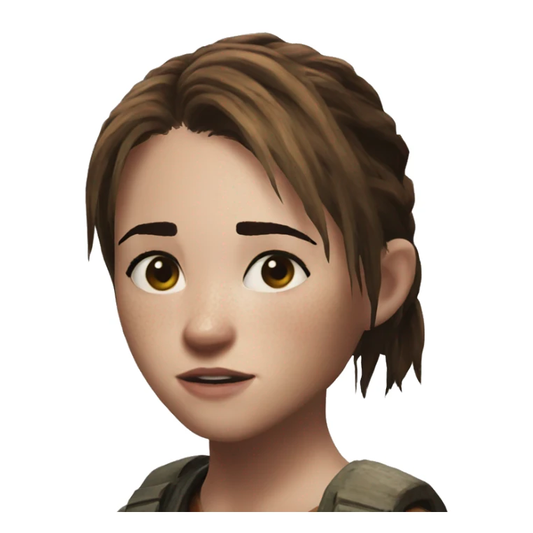 Ellie the last of us Little bit dezoom sticker
