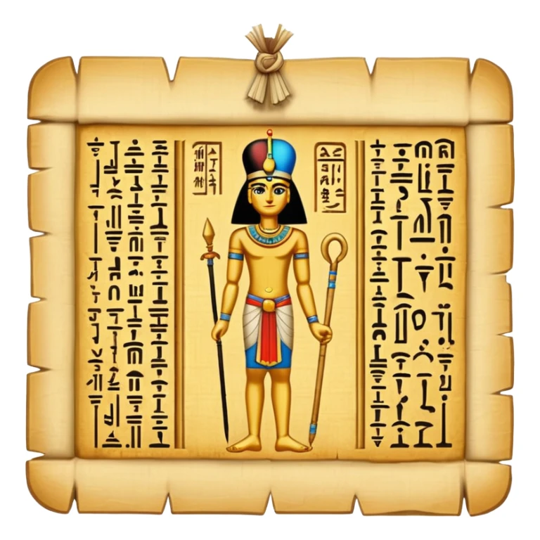 egypt  ancient Papyrus sticker