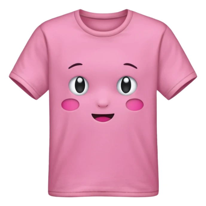 pink t-shirt sticker