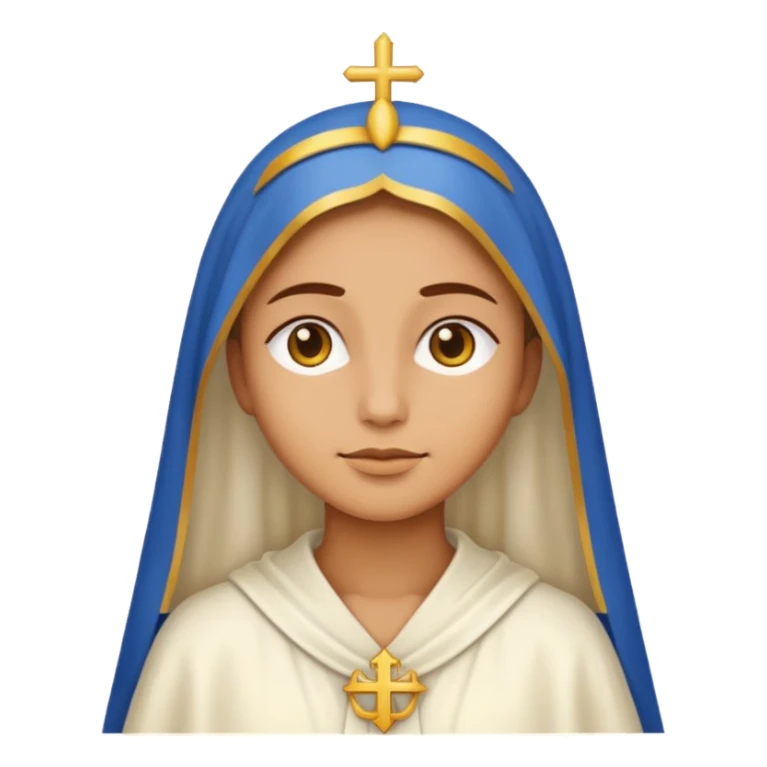 Emoji nossa senhora aparecida (e o nome da fazenda) sticker