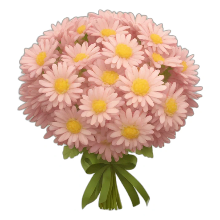 ta bouquet of chrysanthemums sticker