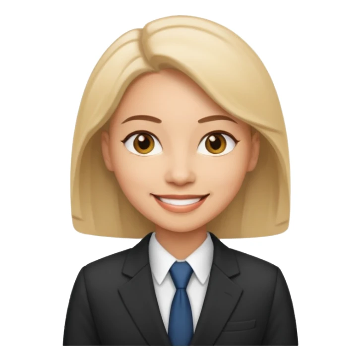 Emoji of Woman businessman sticker