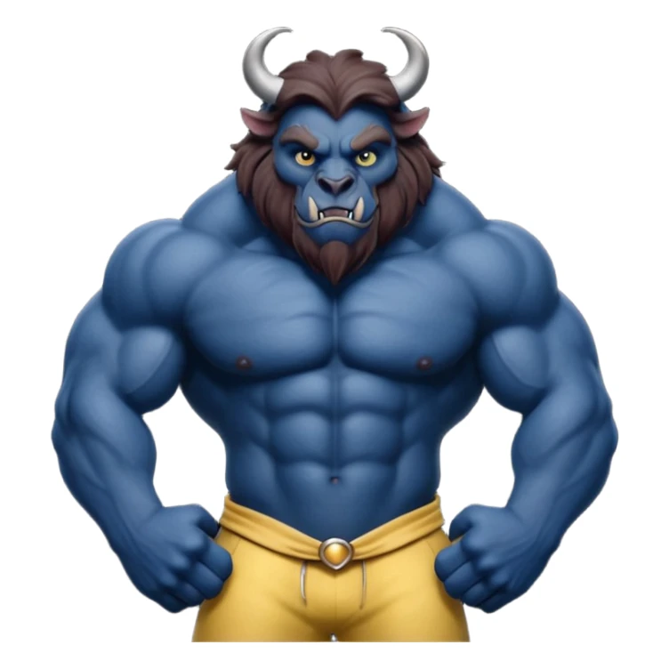 Beast from Beauty and the Beast Movie sticker