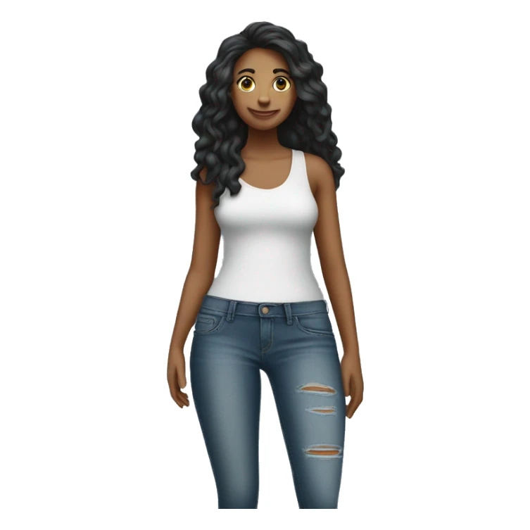 Danielle of new jeans  sticker