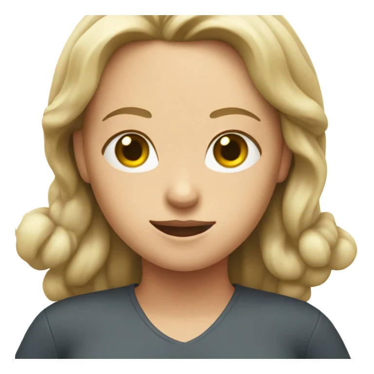 White woman with hands on hips  sticker