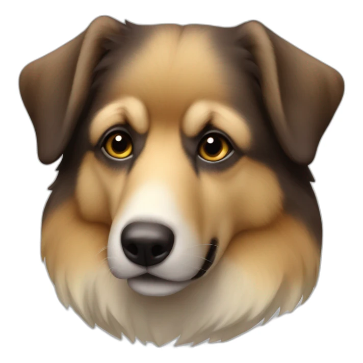 perro pastor belga tervueren cafe oscuro sticker