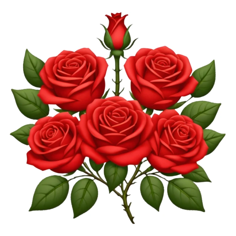 brasão com rosas condessa vermelha sticker