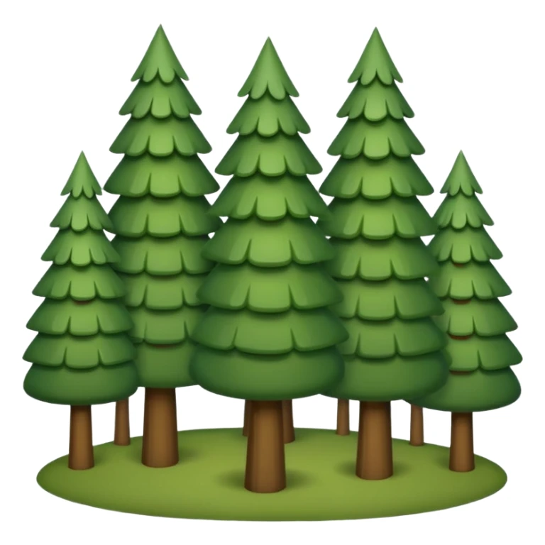 In our hometown, there’s plenty of trees sticker