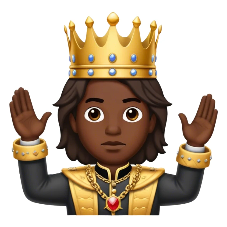 king von shooting up the block sticker