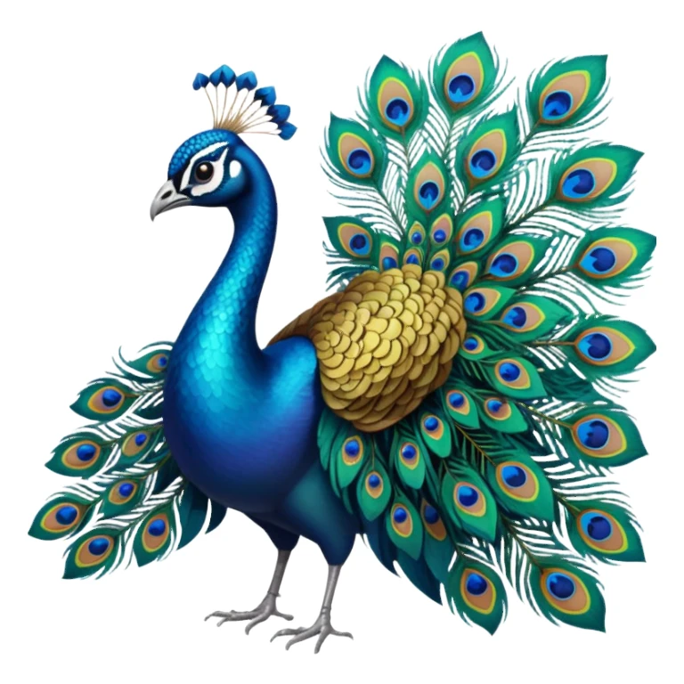 peacock sticker