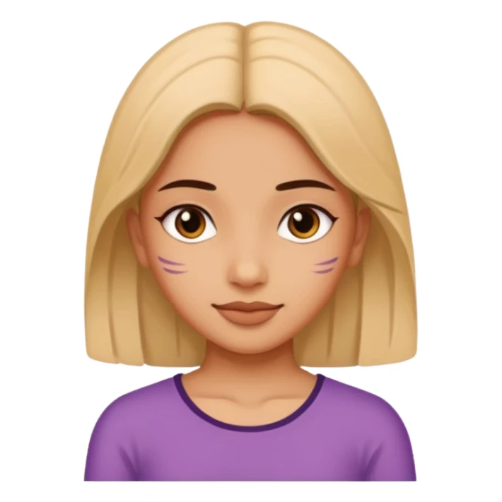 Write Sanskriti name on girl emoji sticker