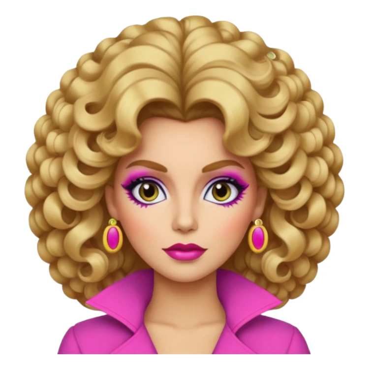 victoria female in 1980's sticker