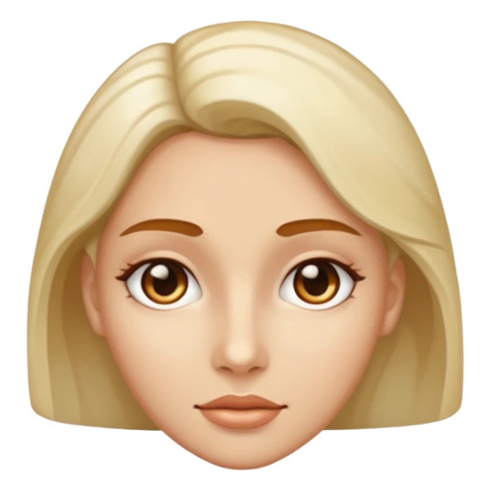 Marble statue of woman face sticker