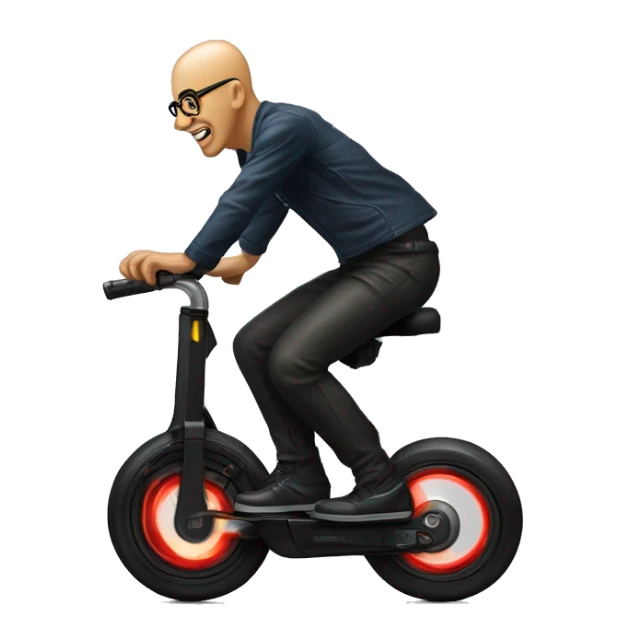 maynard jamea keenan is ridng electric unicycle sticker