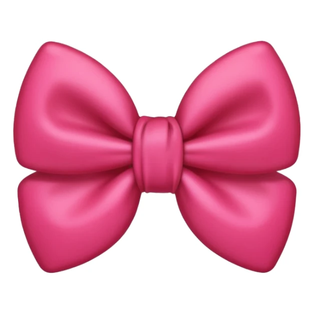pookie bow red colour emoji  sticker