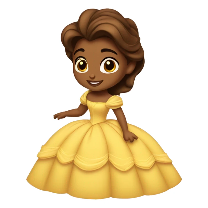 beauty and the beast belle sticker