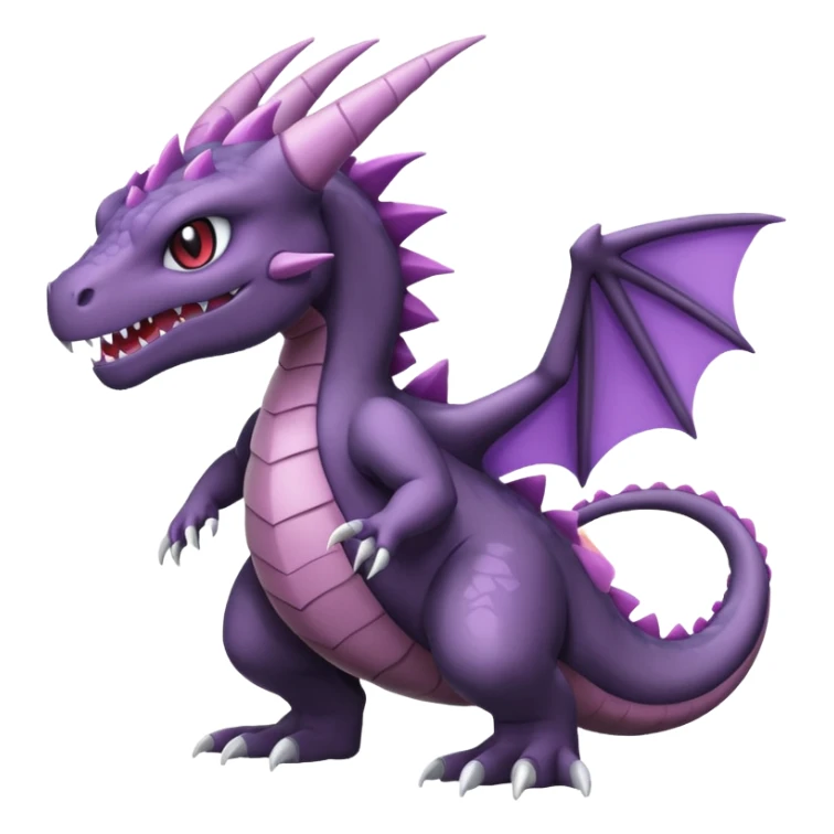 Larvitar-Palkia-Axew-fusion sticker