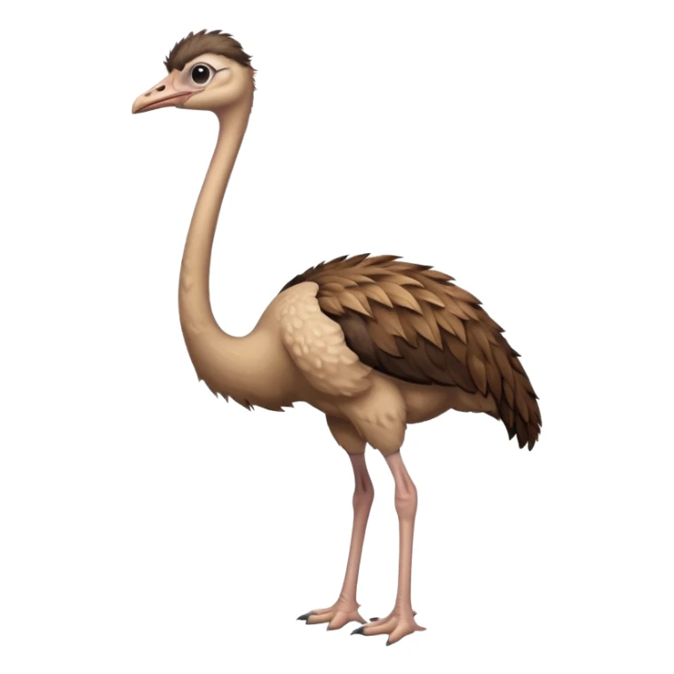 Ostrich sticker