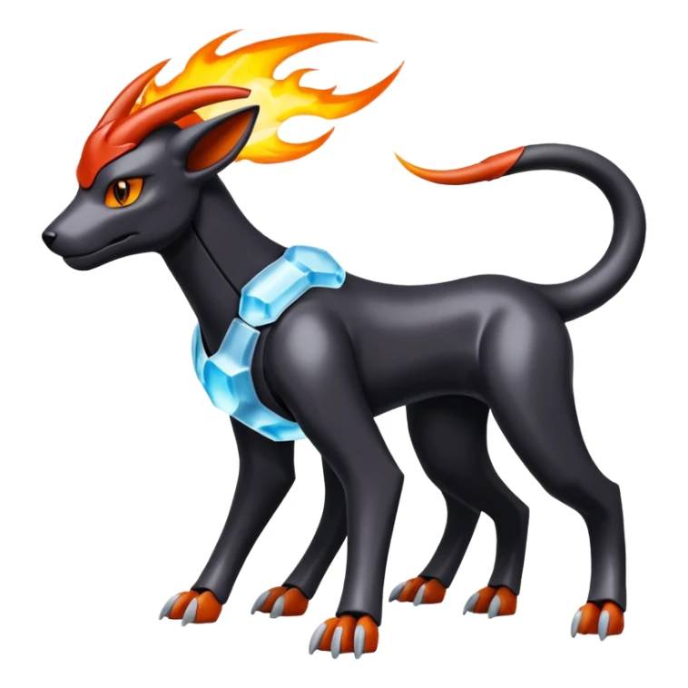 Houndoom-Amaura-Genesect-Pokémon-Fakémon-hybrid-creature sticker