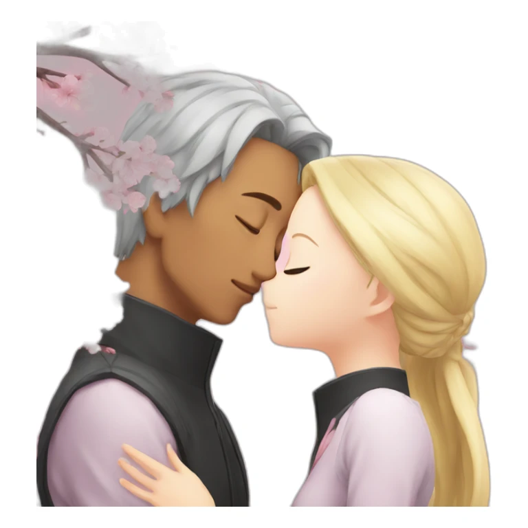 sakura kissing ino sticker
