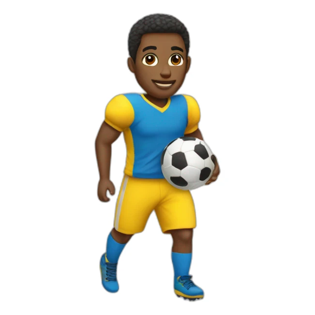 Street footballeur  sticker