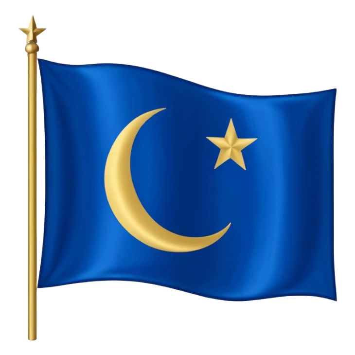 Göktürk bayrağı sticker