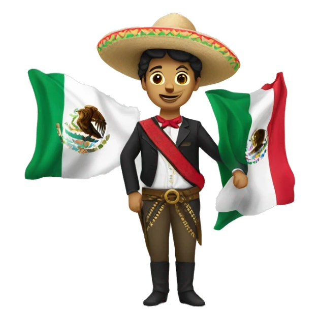 Mexicaine et française  sticker