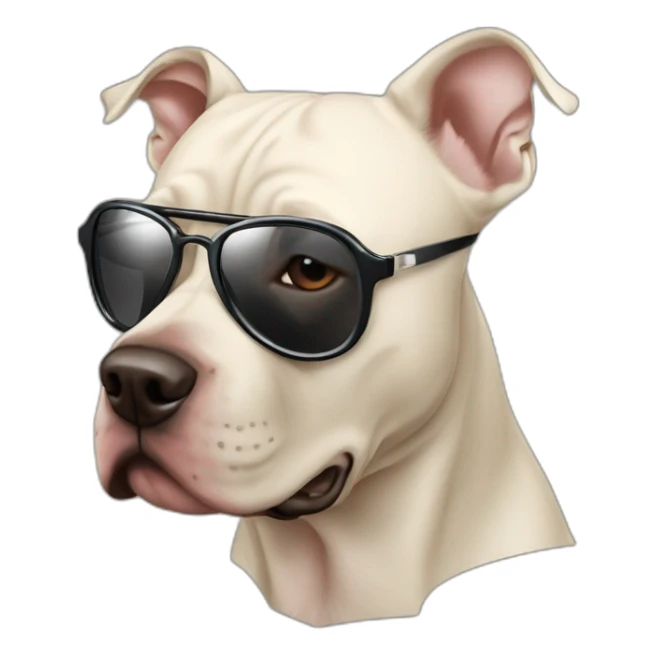 Armando Christian Pérez pitbull sunglasses sticker