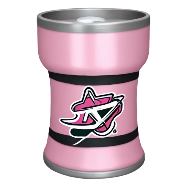 Cute baby pink Stanley cup sticker