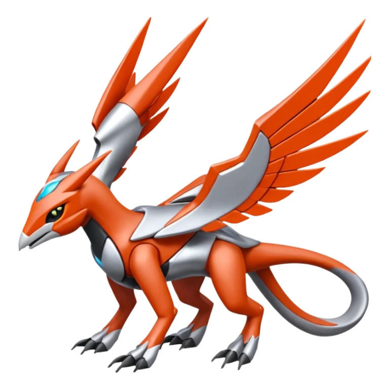 Meloetta-Latias-Wargreymon-Protogen-Pokémon-Digimon-Fakémon-fusion-hybrid-creature sticker