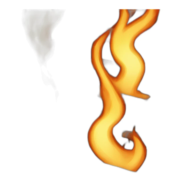 Set of servers on fire sticker