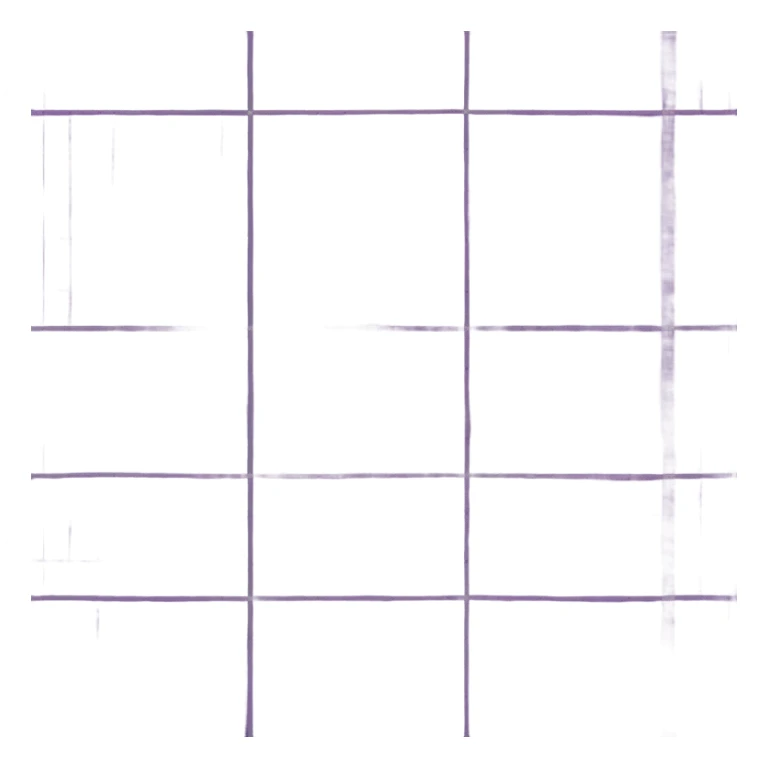 Purple tartan pleated mini skirt, isolated sticker