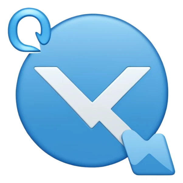 The blue check mark and the check mark itself should be in the middle without shadows.  sticker